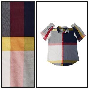 Ecko Unltd XL Colorblock Button Up Shirt Multicolor Streetwear
